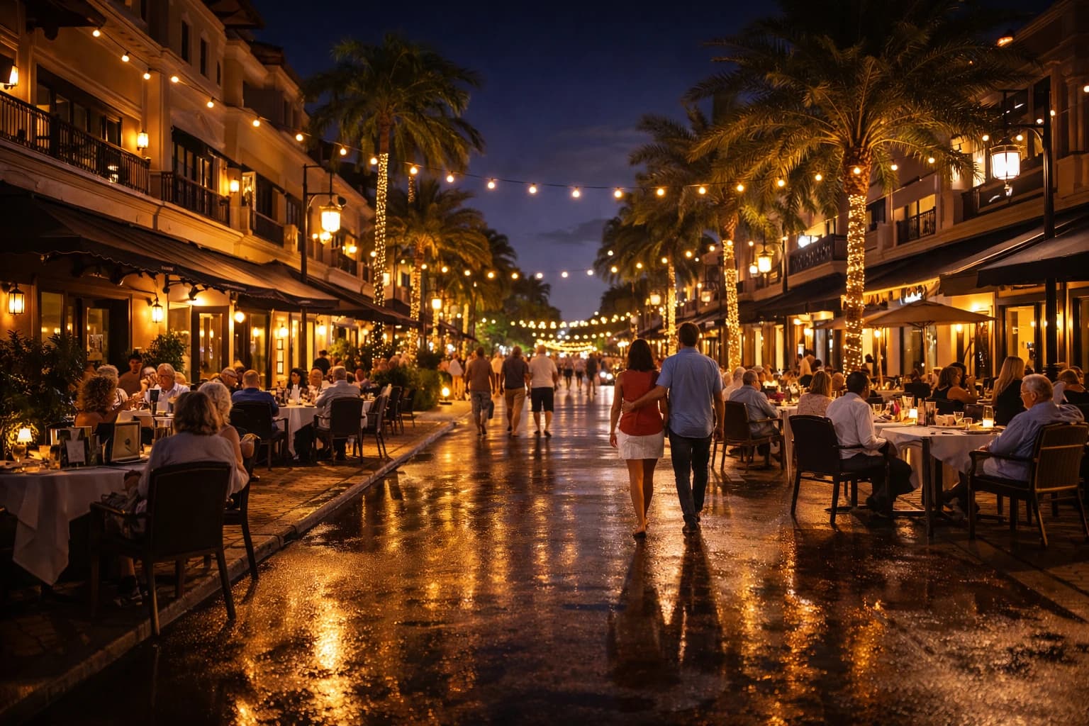 Haz que Fifth Avenue, Third Street y Waterside formen parte de la experiencia.