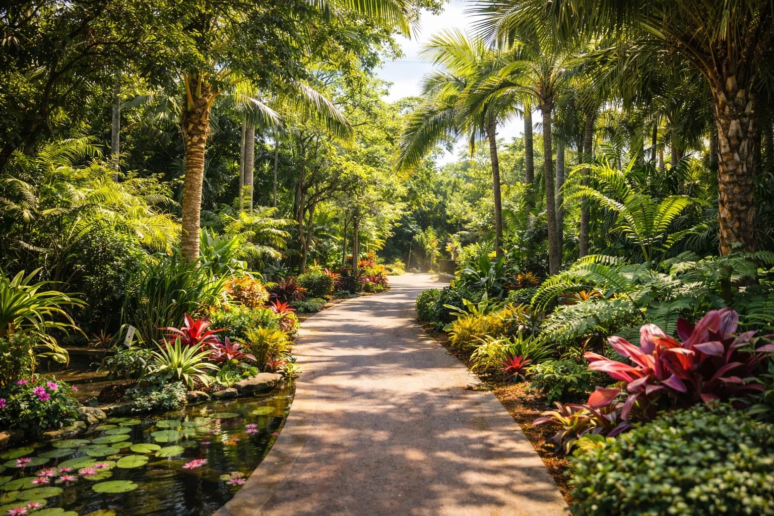 Verde y calma tipo Naples Botanical Garden
